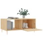 vidaXL Couchtisch Sonoma-Eiche 90x50x40 cm Holzwerkstoff vidaXL Couchtisch Sonoma-Eiche 90x50x40 cm Holzwerkstoff