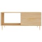 vidaXL Couchtisch Sonoma-Eiche 90x50x40 cm Holzwerkstoff vidaXL Couchtisch Sonoma-Eiche 90x50x40 cm Holzwerkstoff