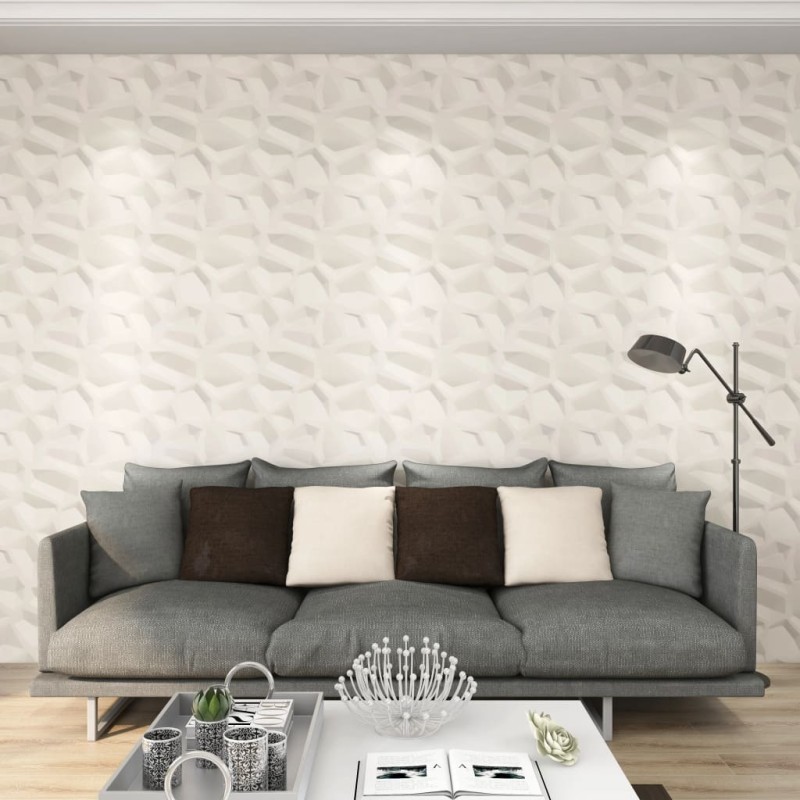 vidaXL Wandpaneele 12 Stk. 3D 0,5×0,5 m 3 m² vidaXL Wandpaneele 12 Stk. 3D 0,5×0,5 m 3 m²