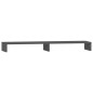 vidaXL Monitorständer Grau 100x27x10 cm Massivholz Kiefer vidaXL Monitorständer Grau 100x27x10 cm Massivholz Kiefer