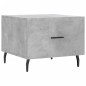 vidaXL Couchtisch Betongrau 50x50x40 cm Holzwerkstoff vidaXL Couchtisch Betongrau 50x50x40 cm Holzwerkstoff