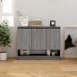 vidaXL Sideboard Grau Sonoma 97x31x75 cm Holzwerkstoff vidaXL Sideboard Grau Sonoma 97x31x75 cm Holzwerkstoff