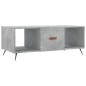 vidaXL Couchtisch Betongrau 102x50x40 cm Holzwerkstoff vidaXL Couchtisch Betongrau 102x50x40 cm Holzwerkstoff