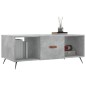 vidaXL Couchtisch Betongrau 102x50x40 cm Holzwerkstoff vidaXL Couchtisch Betongrau 102x50x40 cm Holzwerkstoff
