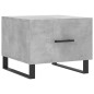 vidaXL Couchtisch Betongrau 50x50x40 cm Holzwerkstoff vidaXL Couchtisch Betongrau 50x50x40 cm Holzwerkstoff