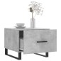 vidaXL Couchtisch Betongrau 50x50x40 cm Holzwerkstoff vidaXL Couchtisch Betongrau 50x50x40 cm Holzwerkstoff