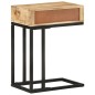vidaXL Beistelltisch U-Form 45x30x61 cm Mango Massivholz vidaXL Beistelltisch U-Form 45x30x61 cm Mango Massivholz