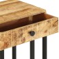 vidaXL Beistelltisch U-Form 45x30x61 cm Mango Massivholz vidaXL Beistelltisch U-Form 45x30x61 cm Mango Massivholz