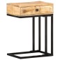 vidaXL Beistelltisch U-Form 45x30x61 cm Mango Massivholz vidaXL Beistelltisch U-Form 45x30x61 cm Mango Massivholz