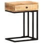 vidaXL Beistelltisch U-Form 45x30x61 cm Mango Massivholz vidaXL Beistelltisch U-Form 45x30x61 cm Mango Massivholz