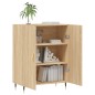 vidaXL Sideboard Sonoma-Eiche 69,5x34x90 cm Holzwerkstoff vidaXL Sideboard Sonoma-Eiche 69,5x34x90 cm Holzwerkstoff