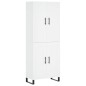 vidaXL Highboard Weiß 69,5x34x180 cm Holzwerkstoff vidaXL Highboard Weiß 69,5x34x180 cm Holzwerkstoff
