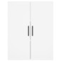 vidaXL Highboard Weiß 69,5x34x180 cm Holzwerkstoff vidaXL Highboard Weiß 69,5x34x180 cm Holzwerkstoff