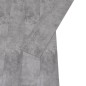 vidaXL PVC-Fliesen 5,02 m² 2 mm Selbstklebend Zementbraun vidaXL PVC-Fliesen 5,02 m² 2 mm Selbstklebend Zementbraun