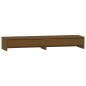 vidaXL Monitorständer Honigbraun 100x27x15 cm Massivholz Kiefer vidaXL Monitorständer Honigbraun 100x27x15 cm Massivholz Kiefer