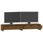 vidaXL Monitorständer Honigbraun 100x27x15 cm Massivholz Kiefer vidaXL Monitorständer Honigbraun 100x27x15 cm Massivholz Kiefer