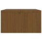 vidaXL Monitorständer Honigbraun 100x27x15 cm Massivholz Kiefer vidaXL Monitorständer Honigbraun 100x27x15 cm Massivholz Kiefer