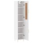 vidaXL Highboard Weiß 34,5x34x180 cm Holzwerkstoff vidaXL Highboard Weiß 34,5x34x180 cm Holzwerkstoff