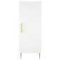 vidaXL Highboard Weiß 34,5x34x180 cm Holzwerkstoff vidaXL Highboard Weiß 34,5x34x180 cm Holzwerkstoff
