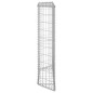 vidaXL Gabionen-Hochbeet Trapezform Verzinkter Stahl 100x20x100 cm vidaXL Gabionen-Hochbeet Trapezform Verzinkter Stahl 100x20x100 cm
