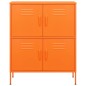 vidaXL Lagerschrank Orange 80x35x101,5 cm Stahl vidaXL Lagerschrank Orange 80x35x101,5 cm Stahl