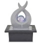 vidaXL Zimmerbrunnen mit LED Polyresin vidaXL Zimmerbrunnen mit LED Polyresin