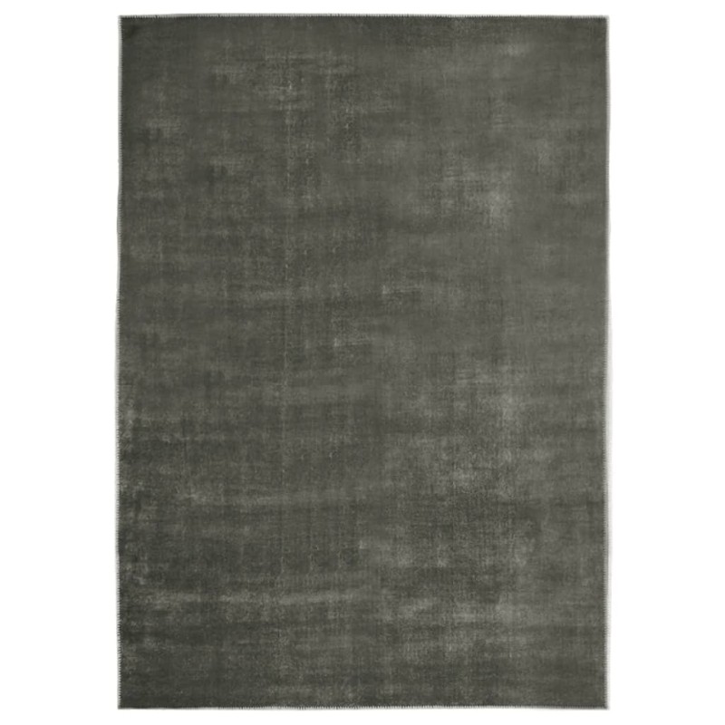 vidaXL Teppich Waschbar Faltbar Taupe 160x230 cm Polyester vidaXL Teppich Waschbar Faltbar Taupe 160x230 cm Polyester