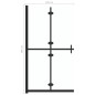 vidaXL Faltbare begehbare Duschwand Transparentes ESG Glas 120x190 cm vidaXL Faltbare begehbare Duschwand Transparentes ESG Glas 120x190 cm