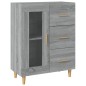 vidaXL Sideboard Grau Sonoma 69,5x34x90 cm Holzwerkstoff vidaXL Sideboard Grau Sonoma 69,5x34x90 cm Holzwerkstoff
