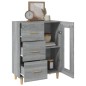 vidaXL Sideboard Grau Sonoma 69,5x34x90 cm Holzwerkstoff vidaXL Sideboard Grau Sonoma 69,5x34x90 cm Holzwerkstoff