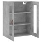 vidaXL Wandschrank Betongrau 69,5x34x90 cm vidaXL Wandschrank Betongrau 69,5x34x90 cm