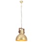 vidaXL Hängelampe Industriestil 25 W Messing Rund 40 cm E27 vidaXL Hängelampe Industriestil 25 W Messing Rund 40 cm E27