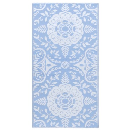 vidaXL Outdoor-Teppich Babyblau 160x230 cm PP
