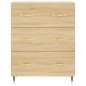 vidaXL Sideboard Sonoma-Eiche 69,5x34x90 cm Holzwerkstoff vidaXL Sideboard Sonoma-Eiche 69,5x34x90 cm Holzwerkstoff