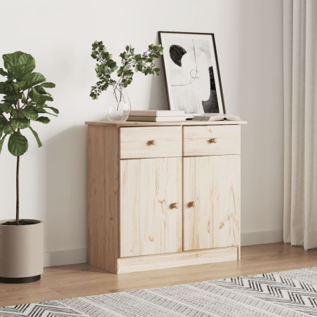 vidaXL Sideboard ALTA 77x35x73 cm Massivholz Kiefer