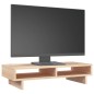 vidaXL Monitorständer 60x27x14 cm Massivholz Kiefer vidaXL Monitorständer 60x27x14 cm Massivholz Kiefer