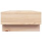 vidaXL Monitorständer 60x27x14 cm Massivholz Kiefer vidaXL Monitorständer 60x27x14 cm Massivholz Kiefer