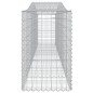 vidaXL Gabionen mit Hochbogen 25 Stk. 400x50x80/100cm Verzinktes Eisen vidaXL Gabionen mit Hochbogen 25 Stk. 400x50x80/100cm Verzinktes Eisen