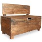 vidaXL Sitzbank Altholz Massiv 86 x 40 x 60 cm vidaXL Sitzbank Altholz Massiv 86 x 40 x 60 cm