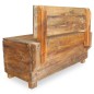 vidaXL Sitzbank Altholz Massiv 86 x 40 x 60 cm vidaXL Sitzbank Altholz Massiv 86 x 40 x 60 cm