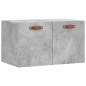 vidaXL Wandschrank Betongrau 60x36,5x35 cm Holzwerkstoff vidaXL Wandschrank Betongrau 60x36,5x35 cm Holzwerkstoff