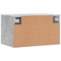 vidaXL Wandschrank Betongrau 60x36,5x35 cm Holzwerkstoff vidaXL Wandschrank Betongrau 60x36,5x35 cm Holzwerkstoff
