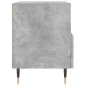 vidaXL Nachttisch Betongrau 40x35x47,5 cm Holzwerkstoff vidaXL Nachttisch Betongrau 40x35x47,5 cm Holzwerkstoff
