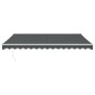 vidaXL Gelenkarmmarkise Anthrazit 4,5x3 m Stoff und Aluminium vidaXL Gelenkarmmarkise Anthrazit 4,5x3 m Stoff und Aluminium