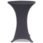 Stretch-Tischhussen 4 Stk. 80 cm Anthrazit Stretch-Tischhussen 4 Stk. 80 cm Anthrazit
