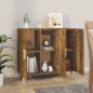 vidaXL Sideboard Räuchereiche 90x34x80 cm Holzwerkstoff vidaXL Sideboard Räuchereiche 90x34x80 cm Holzwerkstoff