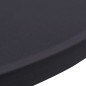Stretch-Tischhussen 4 Stk. 80 cm Anthrazit Stretch-Tischhussen 4 Stk. 80 cm Anthrazit