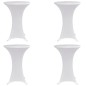 vidaXL Stehtischhussen 4 Stk. Ø 60 cm Weiß Stretch vidaXL Stehtischhussen 4 Stk. Ø 60 cm Weiß Stretch