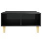 vidaXL Couchtisch Hochglanz-Schwarz 60x60x30 cm Holzwerkstoff vidaXL Couchtisch Hochglanz-Schwarz 60x60x30 cm Holzwerkstoff