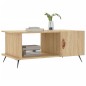 vidaXL Couchtisch Sonoma-Eiche 90x50x40 cm Holzwerkstoff vidaXL Couchtisch Sonoma-Eiche 90x50x40 cm Holzwerkstoff